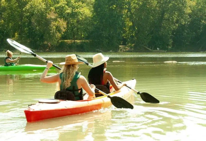 Kayaking adventure near best resorts in morjim goa riverside